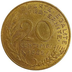 20 Cêntimos 1985 MBC França
