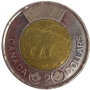 2 Dólares 2012 MBC Canadá