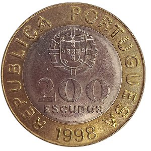 200 Escudos 1998 MBC Portugal