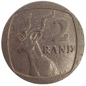 2 Rand 1990 MBC África Do Sul