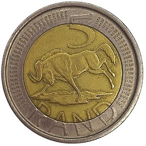 5 Rand 2005 MBC África Do Sul