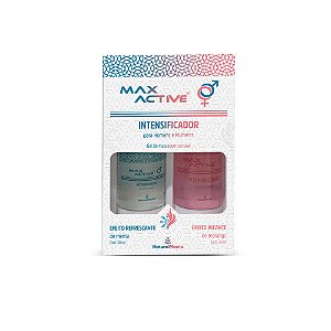 Kit Max active gel de massagem M-F