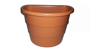 Kit 10 Vaso de Parede Cor Telha Jardim Vertical Orquídea