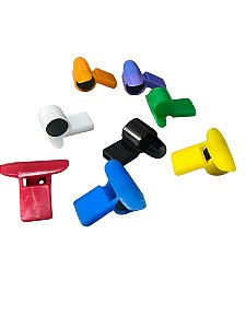 Kit 100 Apitos Brincadeira Saquinho Surpresa Aniversário Coloridos