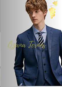 Terno Slim Azul Marinho Alfaiataria
