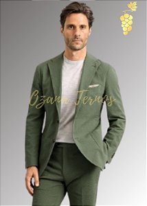 Costume slim Verde Oliva Alfaiataria