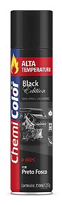 CHEMICOLOR ALTA TEMPERATURA FOSCO PRETO 315ml 250G