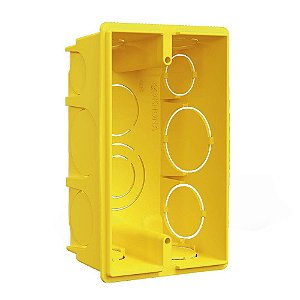 CAIXA DE LUZ P/ELETR. FLEXIVEL CORRUGADO 4x2 KRONA