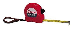 TRENA AÇO 8mt x 25mm CORTAG ABS BLISTER 62243