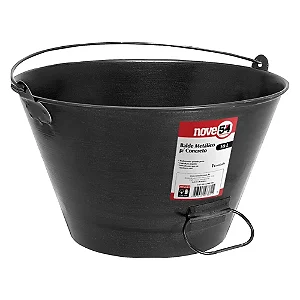 BALDE METALICO PARA CONCRETO 10 LT NOVE 54