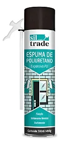 ESPUMA PU SILTRADE 500ml 493g ( EXPANSSIVA )