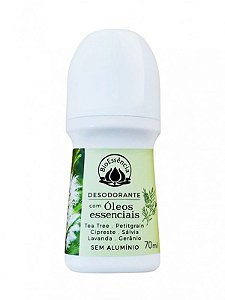 Desodorante Natural  Roll on com Óleos Essenciais 70ml | BioEssência