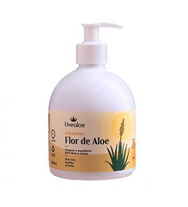 Sabonete Corporal e Facial Flor de Aloe 480ml | LiveAloe