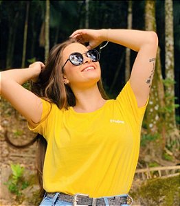 T-SHIRT FREEDOM AMARELO