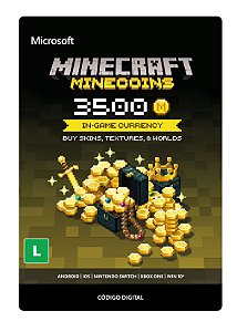 Minecoins 3500 Coins - Produto Oficial