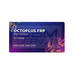 Octoplus FRP Ativação Digital (Valido por 01 Ano)