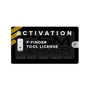 F-Finder - Licença / Ativação Online (Não requer dongle)