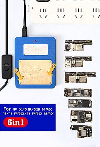 Preheater Mechanic IX5 MAX (6 em 1) suporta Iphone X / XS / XSMAX / 11 / 11 Pro / 11 Pro Max