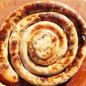 Linguiça de Frango Recheada com Cheddar - 450 gramas
