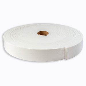 Fita de Vedação em EVA Branco - 10 mm x 50 mm x 10 metros