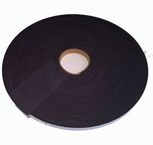 Fita de Vedação em Espuma de EPDM Preto - 6mm x 10mm x 10m