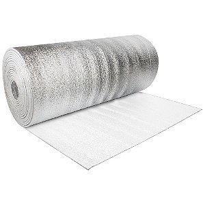 Manta de PEBD 5 mm x 1000 mm x 20 metros - Aluminizada