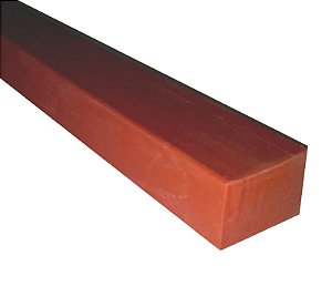 Perfil de Silicone Vermelho Semirrígido 50 Shore A 9mmx12mm 240 ºC Metro