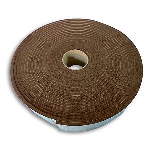 Fita de EVA Marrom Autoadesiva 05mm x 50 mm x 10 metros
