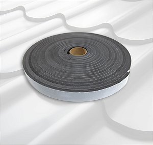 Fita para Telhado em EVA Cinza Escuro 8 mm x 32 mm x 10 metros