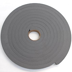 Fita de EVA Cinza 15mm x 20mm x 5 metros - Moldura Espelhos com LED