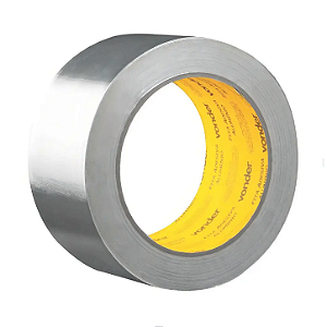 Fita Adesiva de Alumínio Vonder 50mm x 30m – Refletiva e Térmica