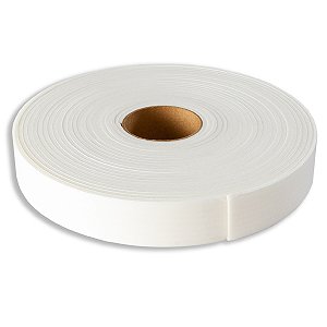 Fita de Vedação em EVA Branco - 3 mm x 30 mm x 10 metros