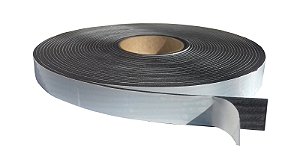 Fita de Vedação em Espuma de EPDM Preto - 3mm x 25mm x 10m