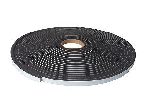 Fita de Vedação em Espuma de EPDM Preto - 5mm x 10mm x 10m