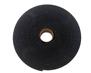 Fita de Vedação em EVA Preto - 5mm x 40mm x 10m