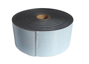 Fita de Vedação em Espuma de PVC Preto - 4mm x 100mm x 10m