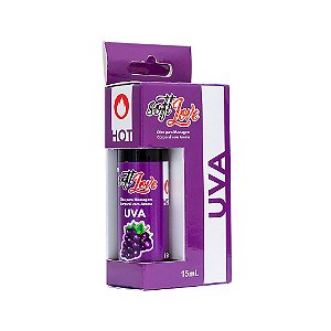 ÓLEO AROMA UVA HOT 15mL