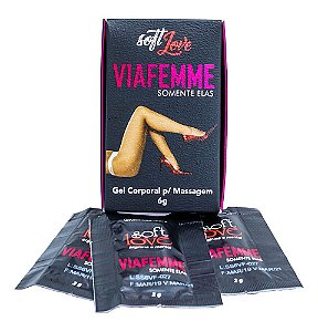 VIA FEMME GEL PARA MASSAGEM 6g