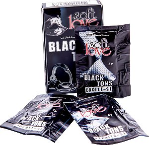 BLACK TONS GEL MASSAGEM 6g
