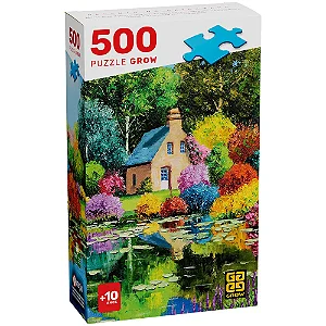 Puzzle 500 pecas Recanto na Primavera
