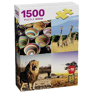 Puzzle 1500 pecas Africa