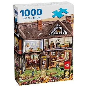 Puzzle 1000 pecas Casa do Outono
