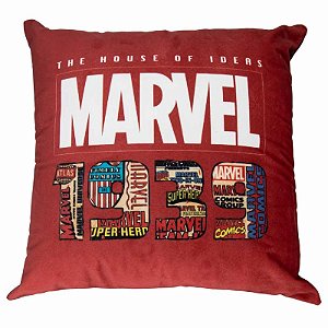 ALMOFADA FIBRA VELUDO 40X40CM MARVEL 1939  Ean :7908011770840