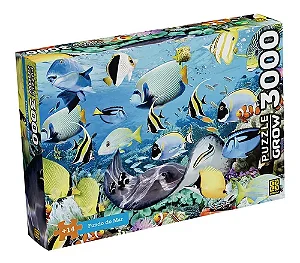 Puzzle 3000 pecas Fundo do Mar