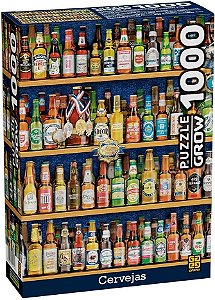 Puzzle 1000 pecas Cervejas