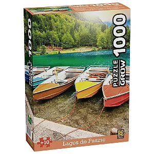 Quebra-cabeca 1000 pecas Lagos de Fusine