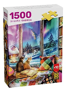 Quebra-cabeca 1500 pecas Chale Noruegues