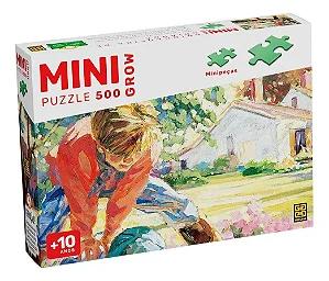 Mini Quebra-cabeca 500 pecas Brincadeira de Crianca