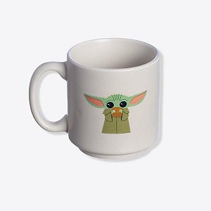 CANECA MINI TINA 100ML BABY YODA  Ean :7908011777269