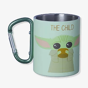 CANECA MOSQUETAO 300ML BABY YODA MANDALORIAN  Ean :7908623009215